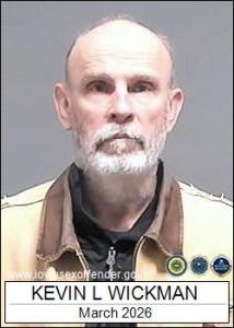 Kevin Lee Wickman a registered Sex Offender of Iowa