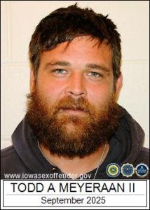 Todd Allen Meyeraan II a registered Sex Offender of Iowa