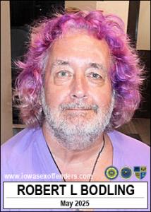 Robert Lee Bodling a registered Sex Offender of Iowa