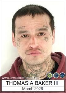 Thomas Anthony Baker III a registered Sex Offender of Iowa