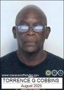 Torrence Gerald Cobbins a registered Sex Offender of Iowa