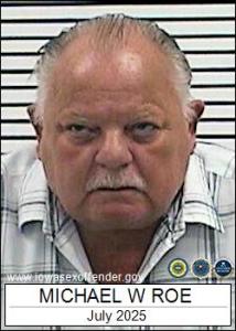 Michael Wayne Roe a registered Sex Offender of Iowa