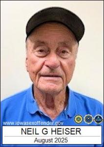 Neil Glenn Heiser a registered Sex Offender of Iowa