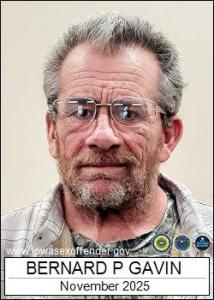 Bernard Paul Gavin a registered Sex Offender of Iowa