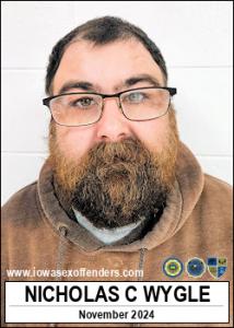 Nicholas Corbin Lee Wygle a registered Sex Offender of Iowa