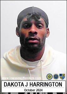 Dakota Jamel Harrington a registered Sex Offender of Iowa