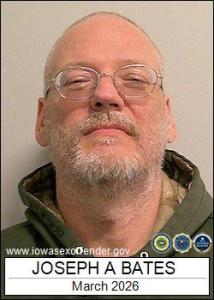 Joseph Andrew Bates a registered Sex Offender of Iowa