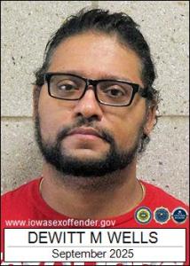 Dewitt Michael Wells a registered Sex Offender of Iowa