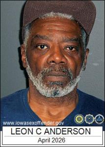 Leon Chevelle Anderson a registered Sex Offender of Iowa