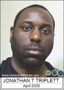 Jonathan Turrell Triplett a registered Sex Offender of Iowa