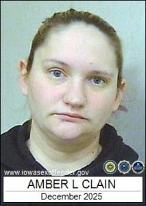 Amber Lynn Clain a registered Sex Offender of Iowa