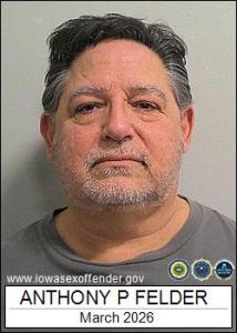 Anthony Patrick Felder a registered Sex Offender of Iowa