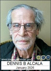 Dennis Blaine Alcala a registered Sex Offender of Iowa