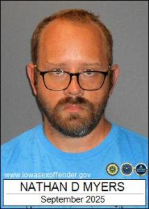 Nathan Dean Myers a registered Sex Offender of Iowa