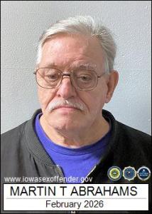 Martin Taylor Abrahams a registered Sex Offender of Iowa