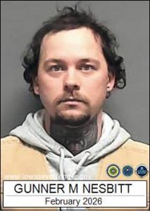 Gunner Matthew Nesbitt a registered Sex Offender of Iowa