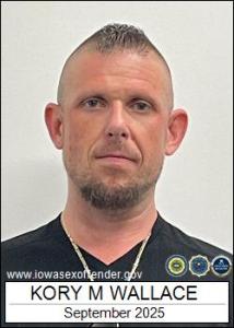 Kory Michael Wallace a registered Sex Offender of Iowa