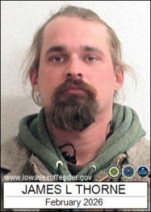 James Lee Thorne a registered Sex Offender of Iowa