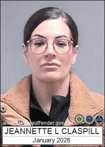 Jeannette Lodeane Claspill a registered Sex Offender of Iowa