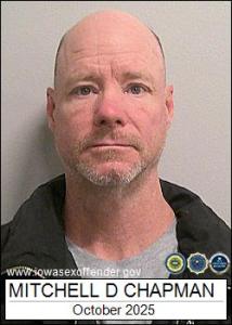 Mitchell Dean Chapman a registered Sex Offender of Iowa