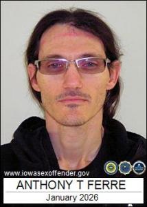 Anthony Tiberius Ferre a registered Sex Offender of Iowa