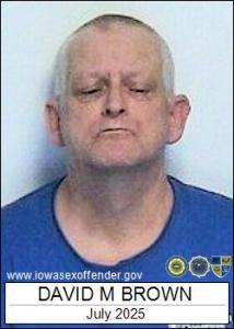 David Michael Brown a registered Sex Offender of Iowa