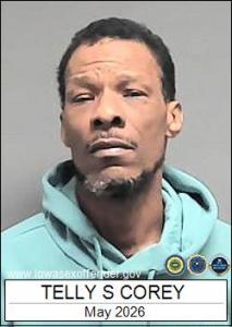 Telly Shadell Corey a registered Sex Offender of Iowa