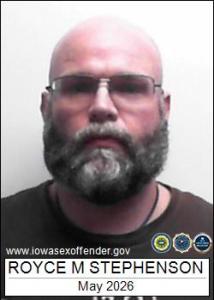 Royce Monroe Stephenson a registered Sex Offender of Iowa