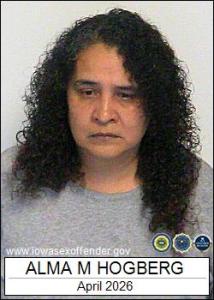 Alma Michelle Hogberg a registered Sex Offender of Iowa