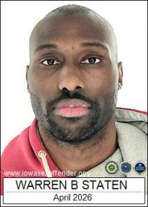 Warren Blake Staten a registered Sex Offender of Iowa