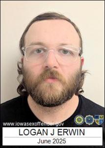 Logan Jaymes Glenn Erwin a registered Sex Offender of Iowa
