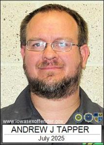 Andrew Jon Tapper a registered Sex Offender of Iowa