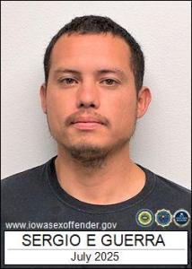 Sergio Efrain Guerra a registered Sex Offender of Iowa