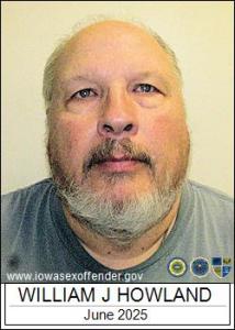 William Joseph Howland a registered Sex Offender of Iowa