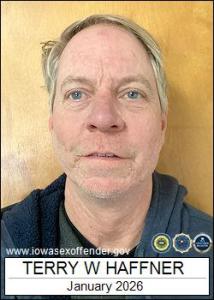 Terry Warren Haffner a registered Sex Offender of Iowa