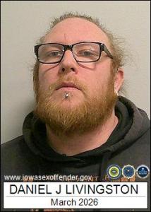 Daniel John Livingston a registered Sex Offender of Iowa