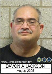 Davon Antonio Jackson a registered Sex Offender of Iowa