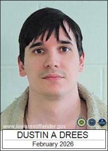 Dustin Andrew Drees a registered Sex Offender of Iowa