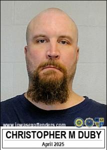 Christopher Michael Duby a registered Sex Offender of Iowa