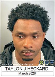 Taylon James Heckard a registered Sex Offender of Iowa