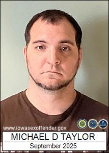 Michael Daniel Allen Taylor a registered Sex Offender of Iowa