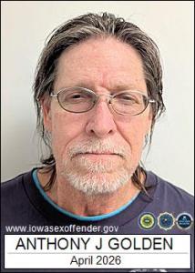 Anthony James Golden a registered Sex Offender of Iowa