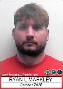 Ryan Lee Markley a registered Sex Offender of Iowa