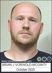 Brian Joseph Vorwold-mcginty a registered Sex Offender of Iowa