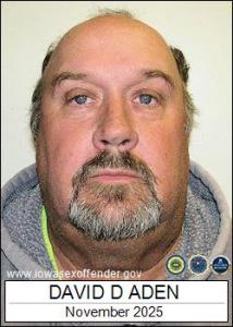 David Duane Aden a registered Sex Offender of Iowa