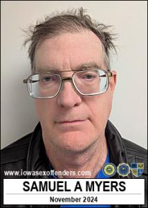 Samuel Albert Myers a registered Sex Offender of Iowa