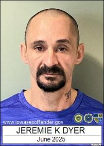 Jeremie Keith Dyer a registered Sex Offender of Iowa