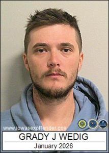 Grady James Wedig a registered Sex Offender of Iowa