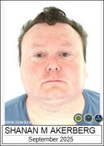 Shanan Michael Akerberg a registered Sex Offender of Iowa