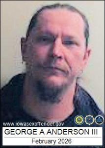 George Allison Anderson III a registered Sex Offender of Iowa